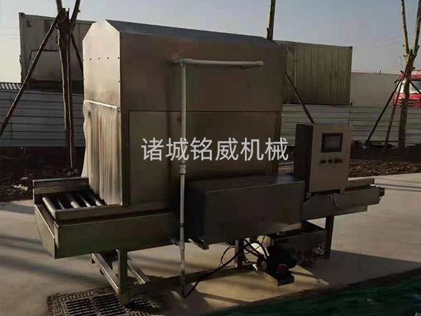 冻盘肉外包装杀菌机